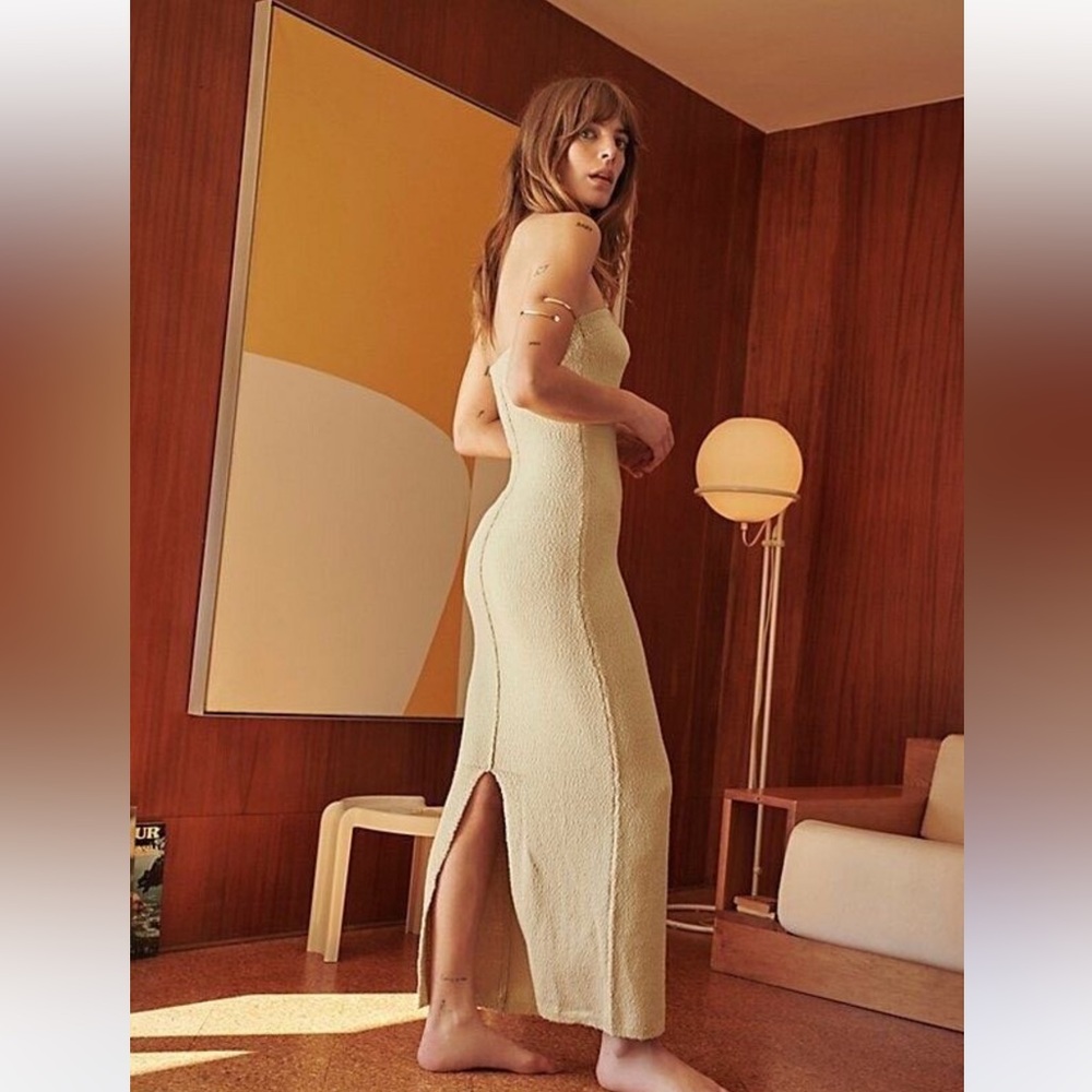 Free People Beach Rio Sweater Maxi strapless‎ - Picture 2 of 5